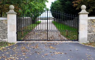 Gravel driveway repair