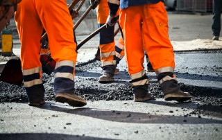 safety working with asphalt