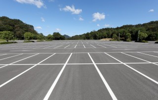 parking lot striping